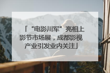 “电影川军”亮相上影节市场展，成都影视产业引发业内关注