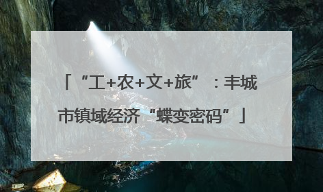 “工+农+文+旅”：丰城市镇域经济“蝶变密码”