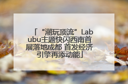“潮玩顶流”Labubu主题快闪西南首展落地成都 首发经济引擎再添动能