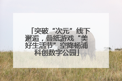 突破“次元”线下邂逅，叠纸游戏“美好生活节”空降杨浦科创数字公园