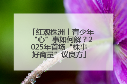 红观株洲丨青少年“心”事如何解？2025年首场“株事好商量”议良方