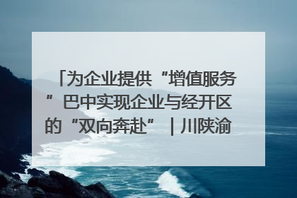 为企业提供“增值服务”巴中实现企业与经开区的“双向奔赴”｜川陕渝网络名人巴中行