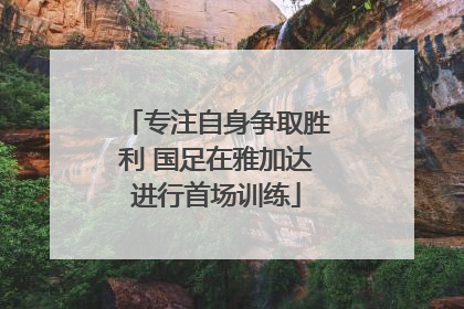 专注自身争取胜利 国足在雅加达进行首场训练