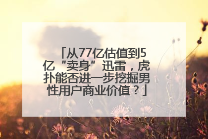 从77亿估值到5亿“卖身”迅雷，虎扑能否进一步挖掘男性用户商业价值？