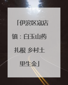 伊滨区寇店镇：白玉山药扎根 乡村土里生金