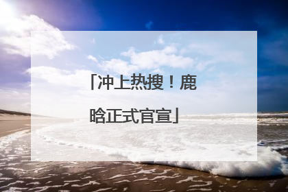 冲上热搜！鹿晗正式官宣