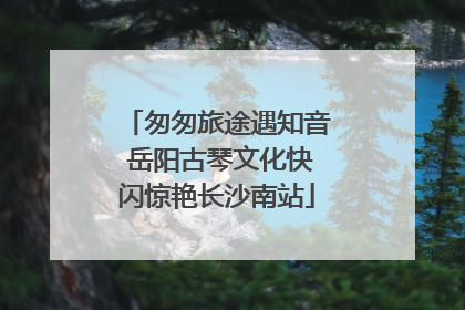匆匆旅途遇知音 岳阳古琴文化快闪惊艳长沙南站