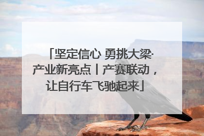 坚定信心 勇挑大梁·产业新亮点丨产赛联动，让自行车飞驰起来