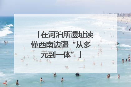 在河泊所遗址读懂西南边疆“从多元到一体”