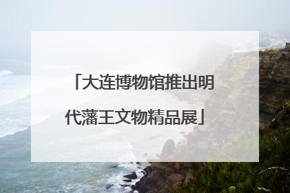 大连博物馆推出明代藩王文物精品展