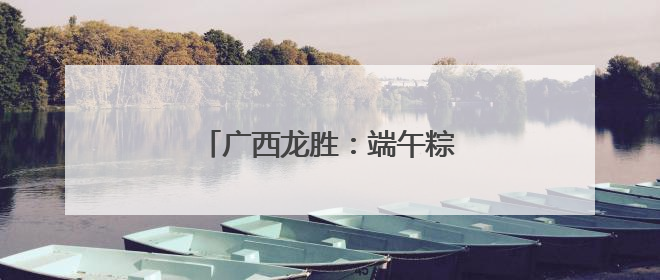 广西龙胜：端午粽情深 共话邻里情