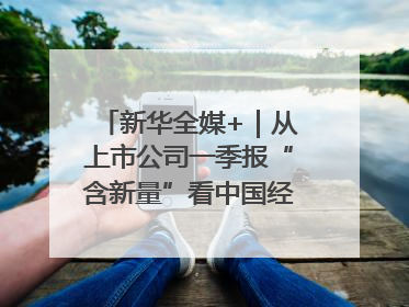 新华全媒+｜从上市公司一季报“含新量”看中国经济发展向“新”