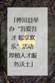 桦川县举办“吾爱吾才 粽享欢乐”活动 厚植人才服务沃土
