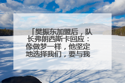 樊振东加盟后，队长弗朗西斯卡回应：像做梦一样，他坚定地选择我们，要与我们一起夺冠