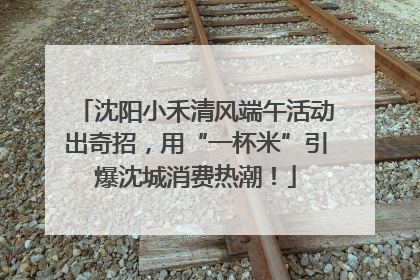 沈阳小禾清风端午活动出奇招，用“一杯米”引爆沈城消费热潮！