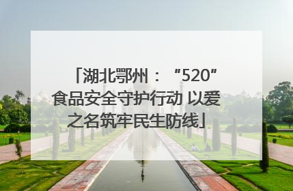 湖北鄂州：“520”食品安全守护行动 以爱之名筑牢民生防线