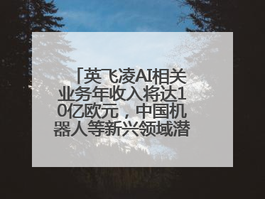 英飞凌AI相关业务年收入将达10亿欧元，中国机器人等新兴领域潜力巨大