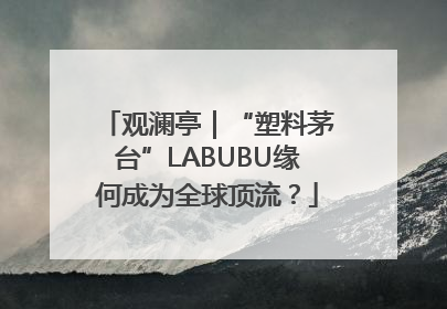 观澜亭｜“塑料茅台”LABUBU缘何成为全球顶流？