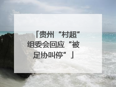 贵州“村超”组委会回应“被足协叫停”