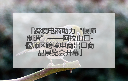 跨境电商助力“偃师制造”——阿拉山口-偃师区跨境电商出口商品展览会开幕