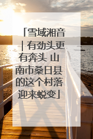 雪域湘音｜有劲头更有奔头 山南市桑日县的这个村落迎来蜕变