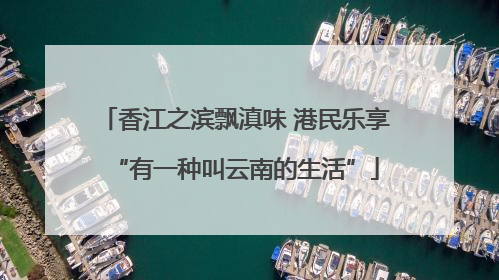 香江之滨飘滇味 港民乐享“有一种叫云南的生活”