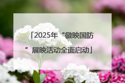2025年“徽映国防”展映活动全面启动