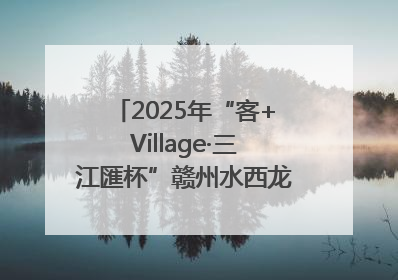 2025年“客+Village·三江匯杯”赣州水西龙舟文化节圆满落幕